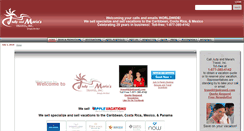 Desktop Screenshot of judyandmariastravel.com